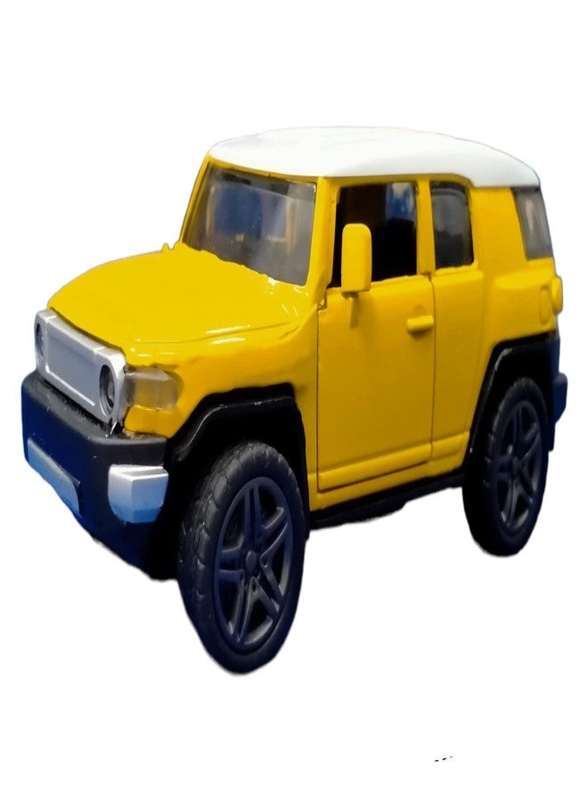Caught Trendy Pull Back Action Die-cast Metal Model Decorative Open Door Realistic Mini Toy Car Vehicle for Kids Boys Girls and Best Birthday Return Gift for Kids.[ Multicolor ] - Image 3